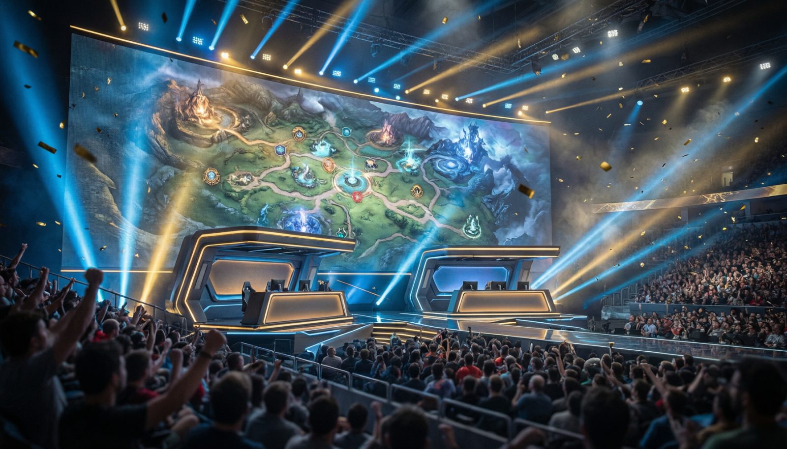 巴西LOS爆冷，Team Liquid止步瑞士轮 项目现场图